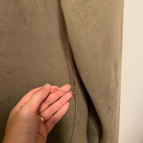 Faux Suede Jacket/blazer - Picture 2 of 3